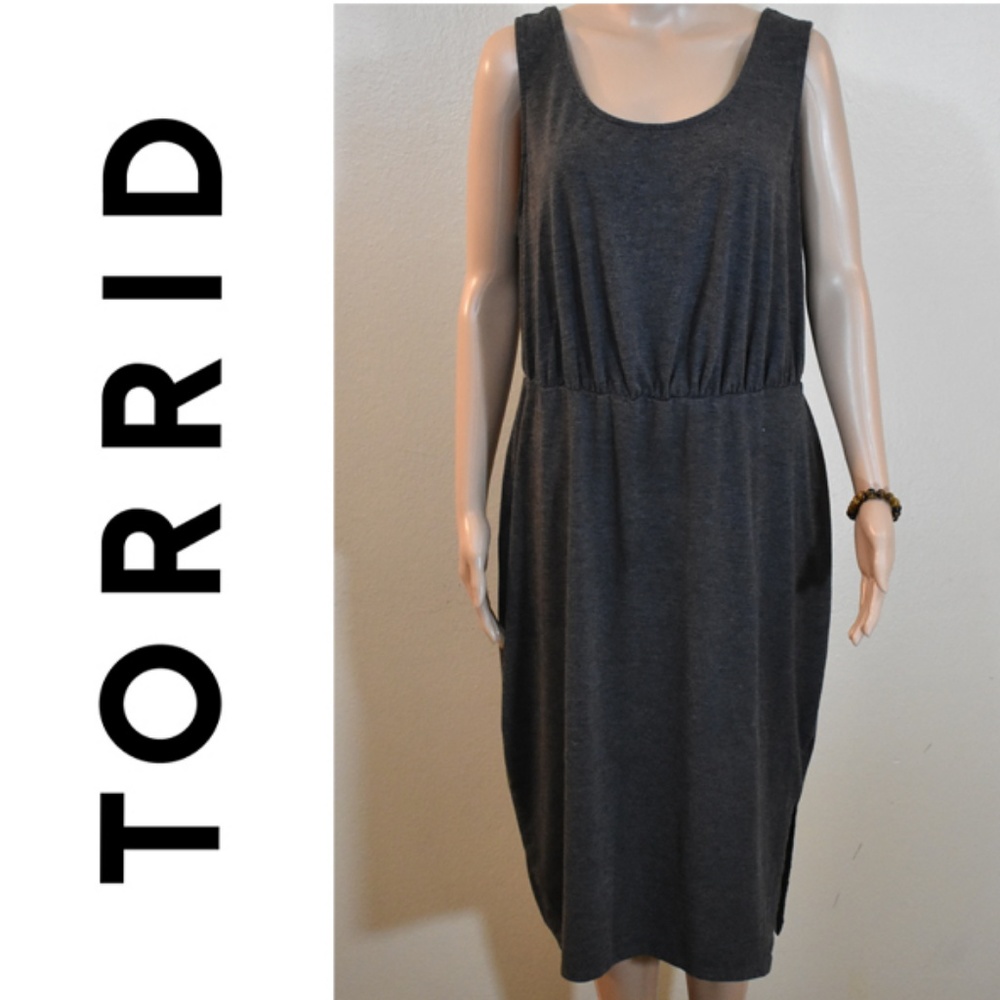 Torrid Sleeveless Tulip Dress